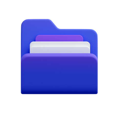 File Folder  3D Icon