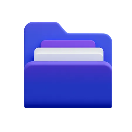 File Folder  3D Icon