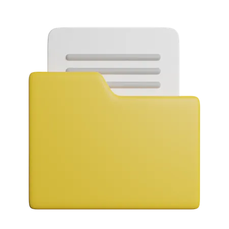 File Folder  3D Icon