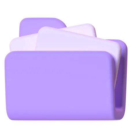 File Folder  3D Icon