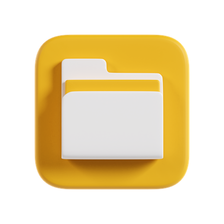 File Folder  3D Icon