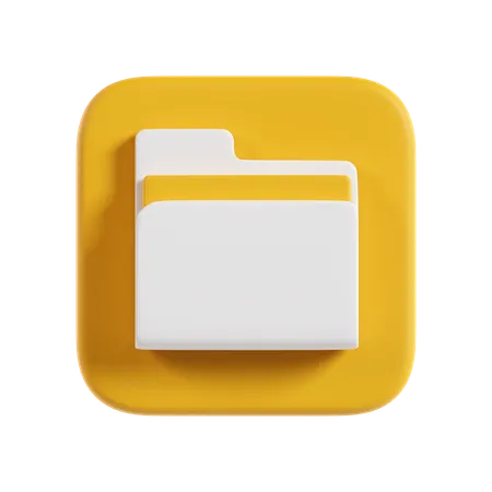 File Folder  3D Icon