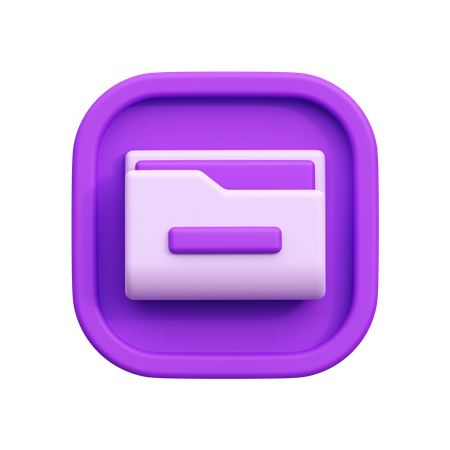 File Folder  3D Icon