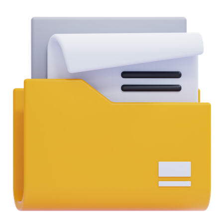 File Folder  3D Icon