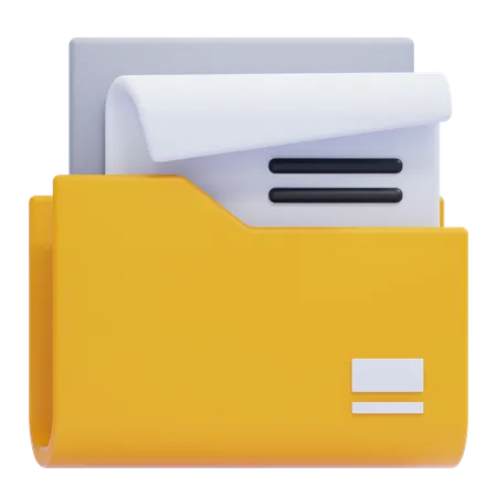 File Folder  3D Icon