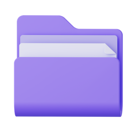 File Folder  3D Icon