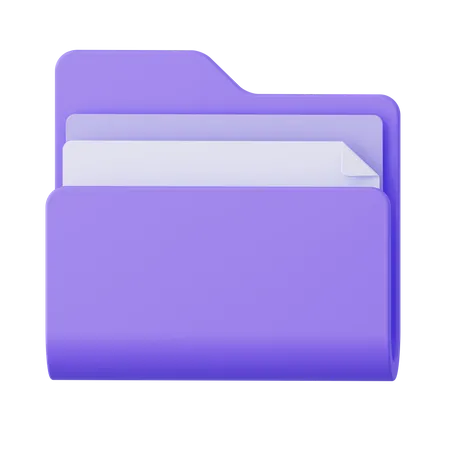 File Folder  3D Icon