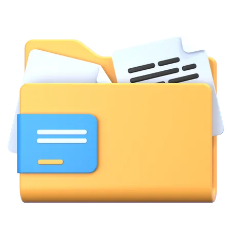 File Folder  3D Icon