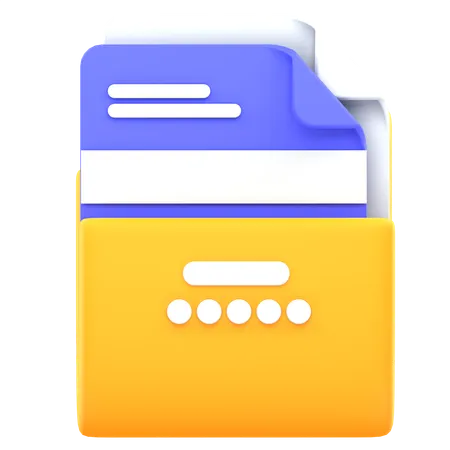 File Folder  3D Icon