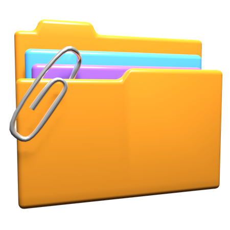 File Folder  3D Icon