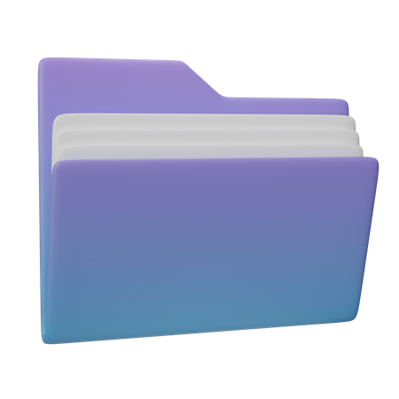 File Folder  3D Icon