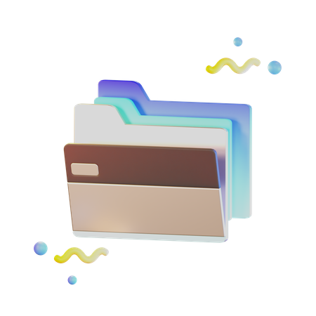 File folder  3D Icon