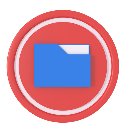File Folder  3D Icon