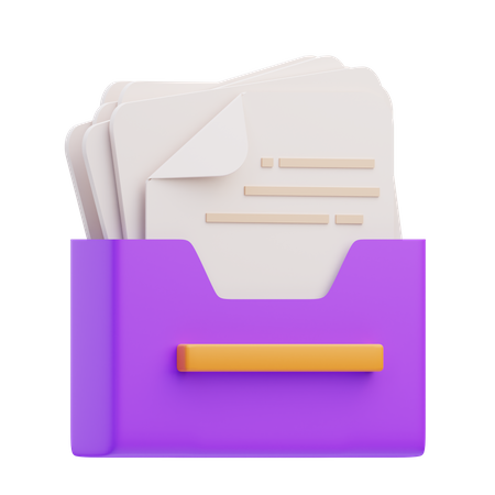File Folder  3D Icon