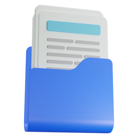 File Folder  3D Icon
