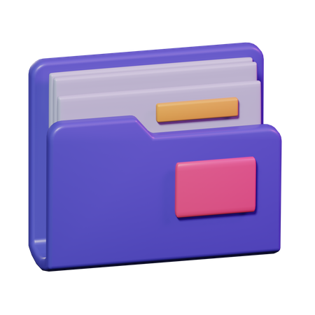 File Folder  3D Icon
