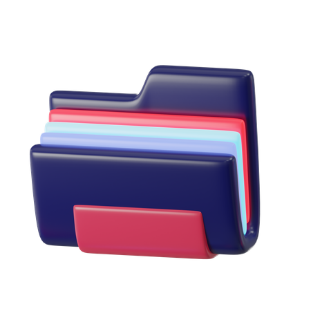File Folder  3D Icon