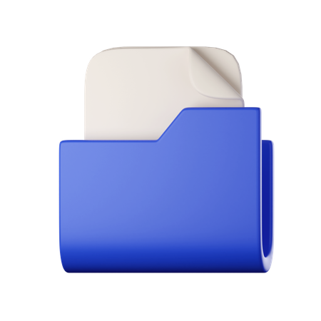 File Folder  3D Icon