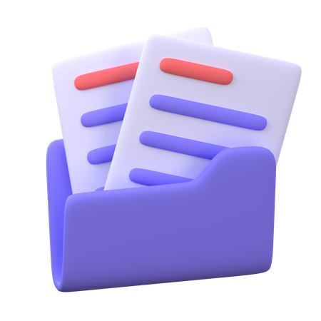 File Folder  3D Icon