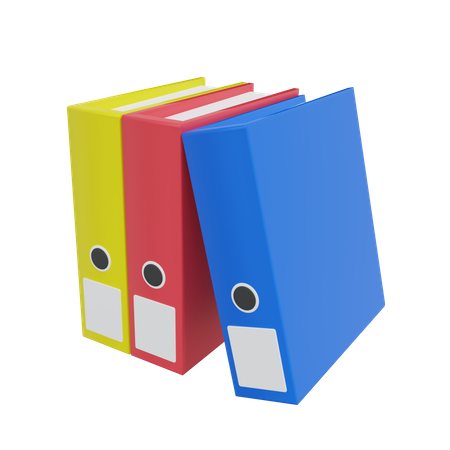 File Folder  3D Illustration