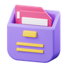 3d data folder logo