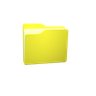 3d color folder logo