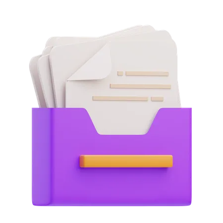 Office Material 3 D Illustration Assets 3D Icon