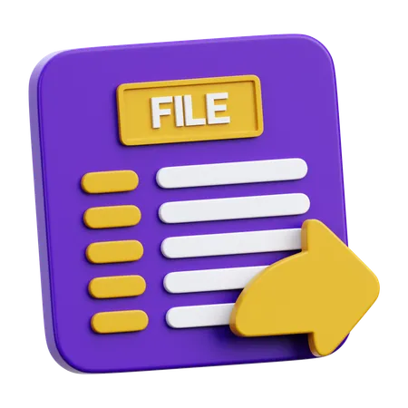 File Forward  3D Icon