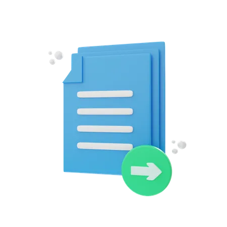 File Forward  3D Icon