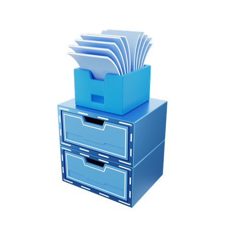 File Holder  3D Icon