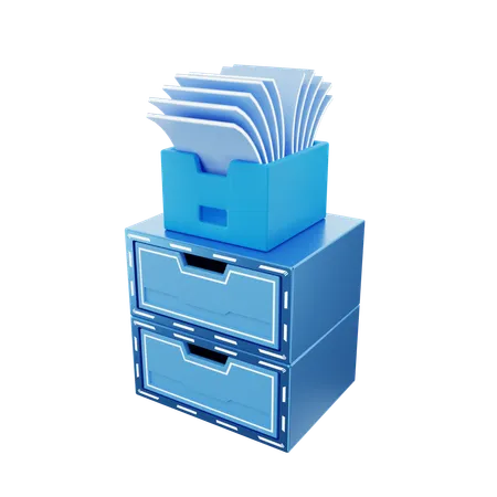 File Holder  3D Icon