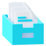 file-holder 3d logos