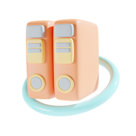 File Holder  3D Icon