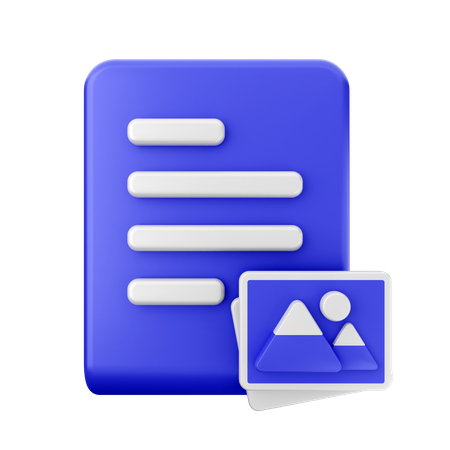 File Image  3D Icon