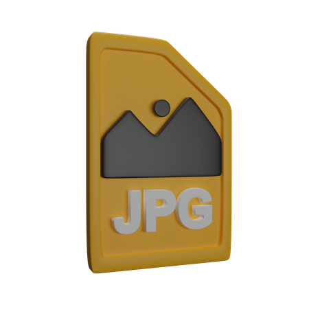 File Jpg  3D Icon