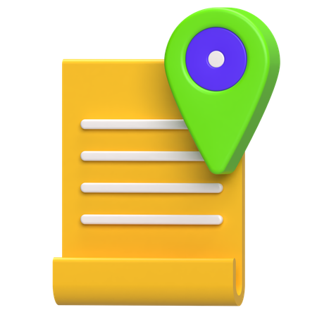 File Location  3D Icon