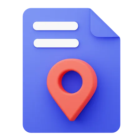 File location  3D Icon