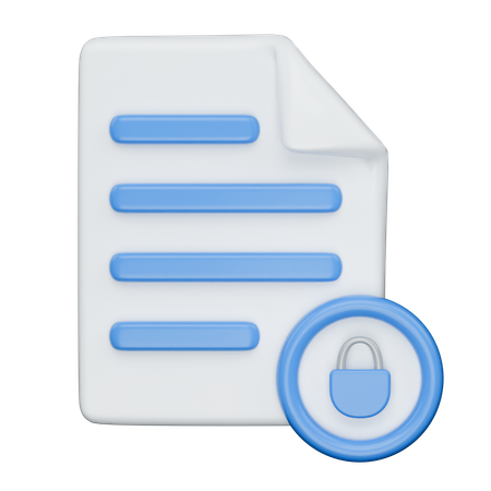 파일이 잠겼습니다.  3D Icon