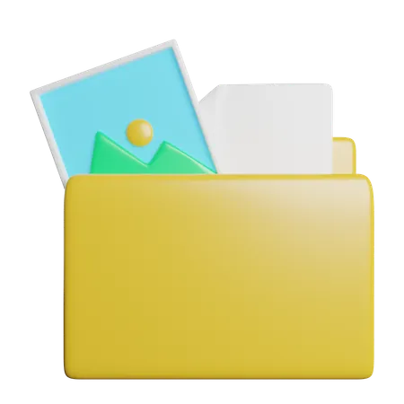 File Management Document 3D Icon