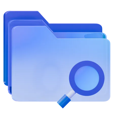 ファイル管理  3D Icon