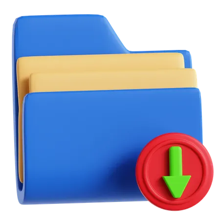 File Management  3D Icon