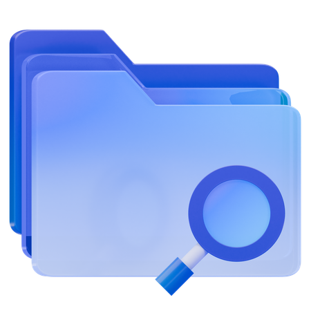 File management  3D Icon