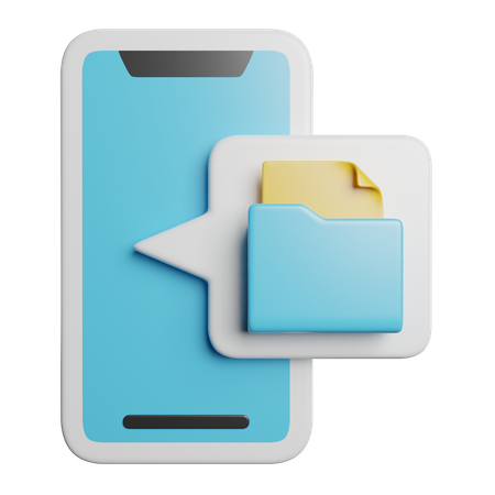 File Management  3D Icon