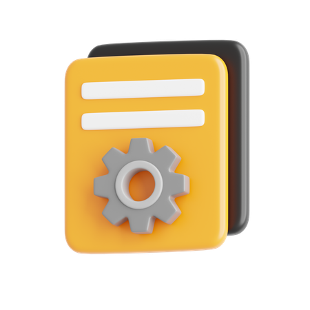 File Management  3D Icon