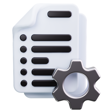 File Management  3D Icon