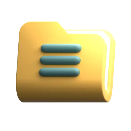 File Manager  3D Icon