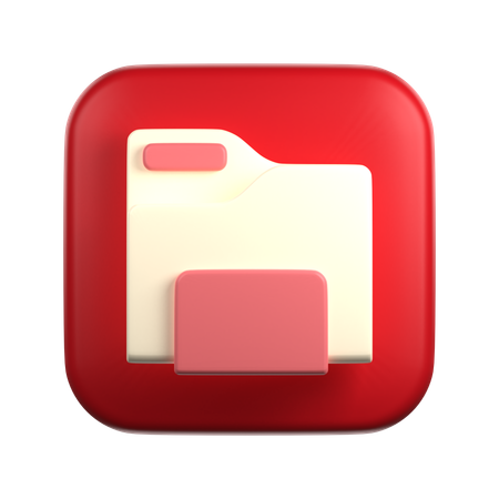 File Manager  3D Icon