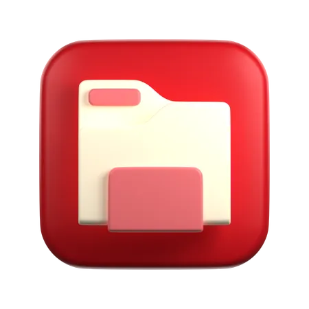 File Manager  3D Icon