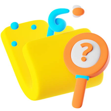File Missing  3D Icon