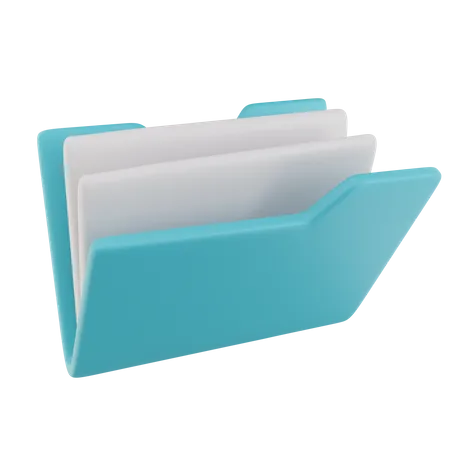 File open  3D Icon